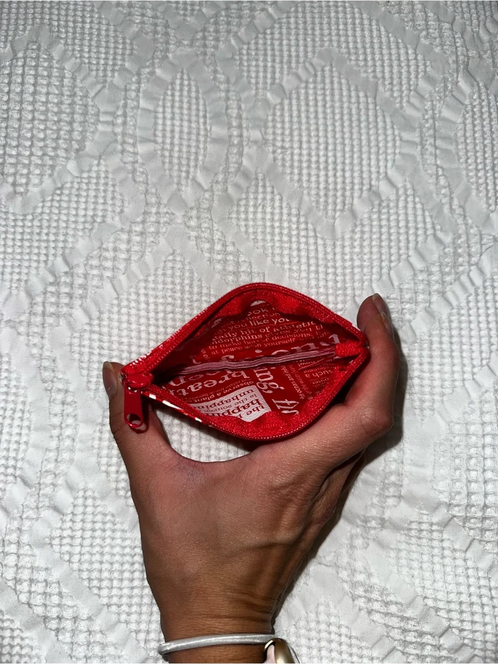 Lululemon Red Coin Purse